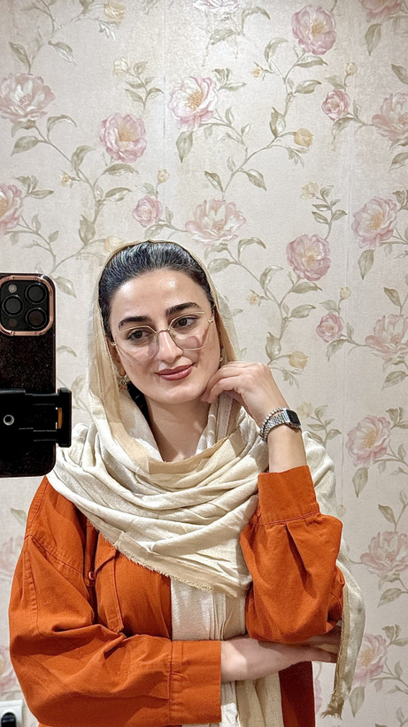 شال حاشیه تیکه دوزی پاییزه