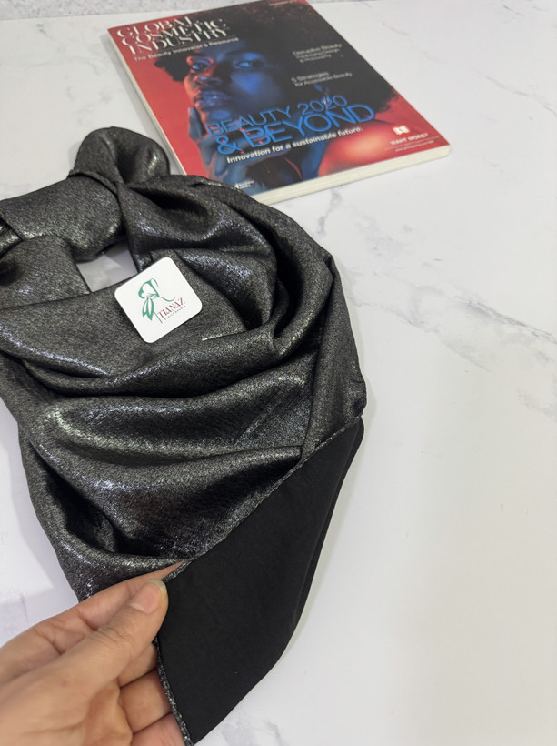 روسری یا مینی اسکارف ابریشم نوک مدادی