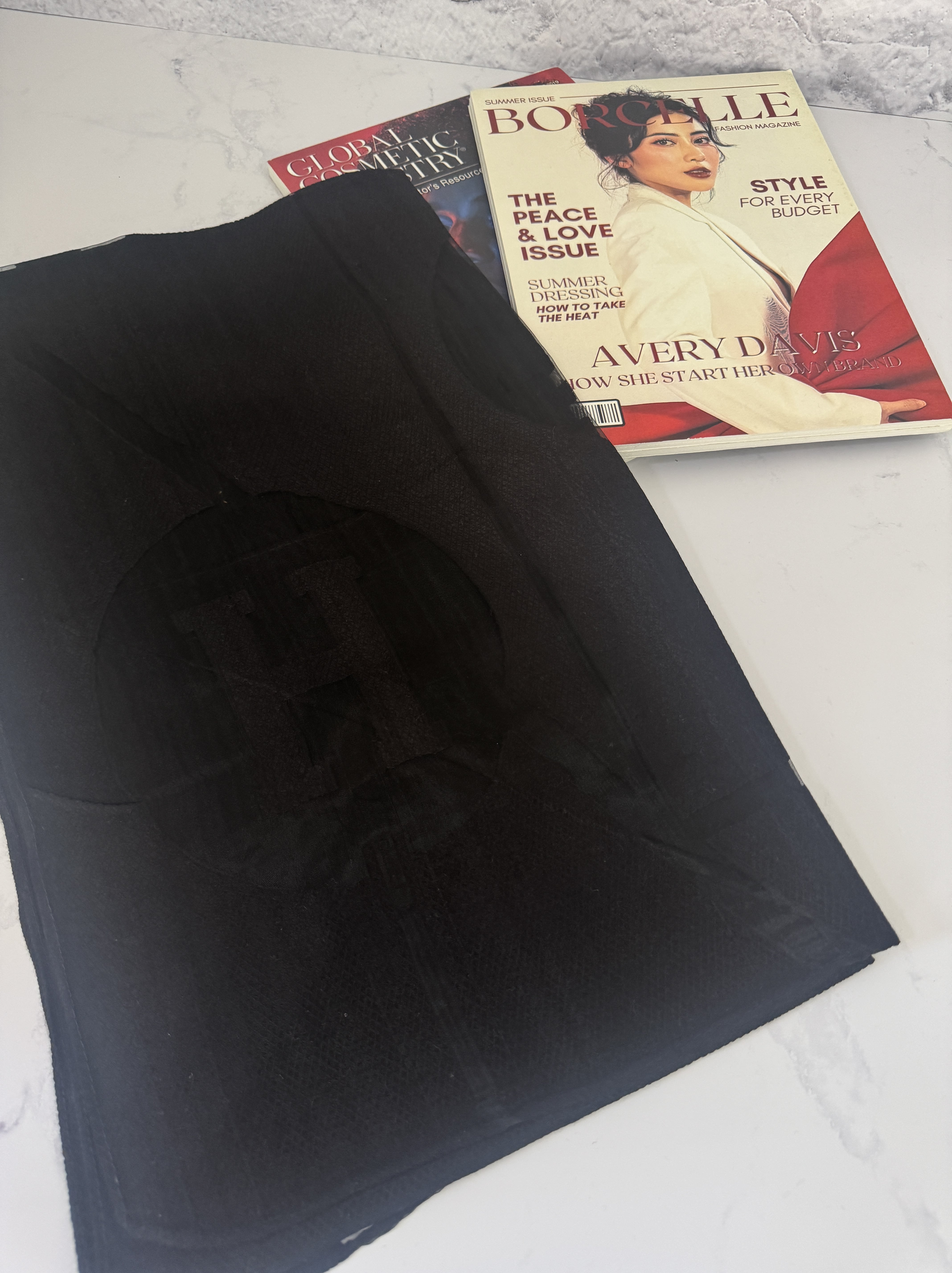 شال بهاره مجلسی مشکی